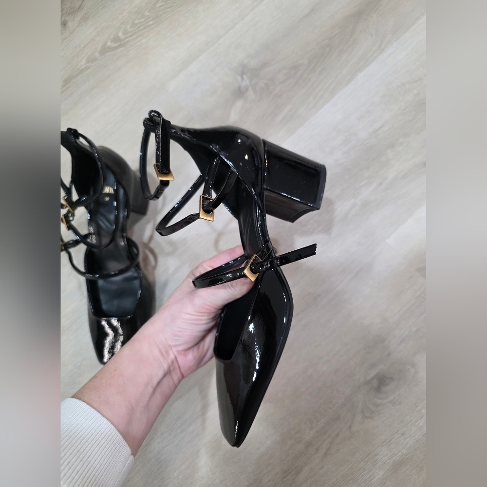 Zara Buckled BLOCK HEEL - Picture 6 of 15